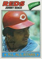 1977 Topps #70 Johnny Bench Baseball Card