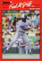 1990 Donruss #188 Fred McGriff Baseball Card