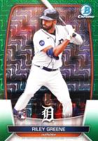 2023 Bowman Mega Box Chrome #90 Riley Greene Green Baseball Card