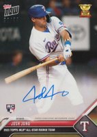 2023 Topps Now Offseason Rookie Cup MLB All-Star Rookie Team #RC4A Josh Jung Autograph Baseball Card