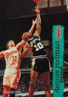 1995 Hoops #150 Dennis Rodman Basketball Card