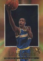 1996 Skybox E-X2000 #22 Latrell Sprewell Basketball Card
