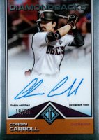 2024 Topps Transcendent Collection Transcendent Icons Chrome Autographs #CC Corbin Carroll Baseball Card