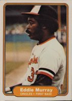 1982 Fleer #174 Eddie Murray Baseball Card