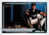 1992 O-Pee-Chee #555 Frank Thomas Baseball Card