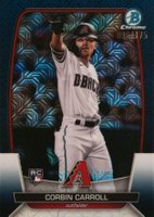 2023 Bowman Mega Box Chrome #73 Corbin Carroll Navy Baseball Card