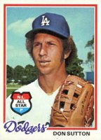 1978 Topps #310 Don Sutton Baseball Card