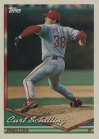 1994 Topps #142 Curt Schilling Baseball Card
