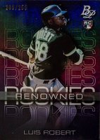 2020 Bowman Platinum Renowned Rookies #RR3 Luis Robert Purple Baseball Card