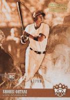 2018 Panini Diamond Kings #76 Shohei Ohtani Sepia-Artist's Proof-Gold Baseball Card