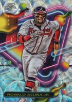 2023 Topps Cosmic Chrome #68 Ronald Acuna Jr. Nucleus Baseball Card