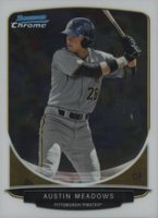 2013 Bowman Chrome Draft Picks & Prospects #BDPP5 Austin Meadows Baseball Card