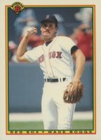 1990 Bowman Tiffany #281 Wade Boggs Baseball Card