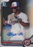 2022 Bowman Draft #BD23 Elijah Green SP-Autograph Baseball Card