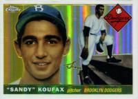 2014 Topps Chrome All-Time Rookies Reprints #123 Sandy Koufax Baseball Card