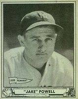 1940 Play Ball #11 Jake Powell Baseball Card