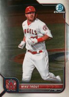 2022 Bowman Chrome #13 Mike Trout Baseball Card