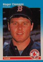 1987 Fleer Mini #20 Roger Clemens Baseball Card