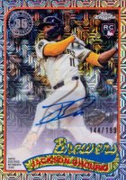 2024 Topps Silver Pack 1989 Chrome Promo #CHO Jackson Chourio Update-Autograph Baseball Card