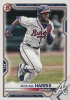 2021 Bowman Draft #BD86 Michael Harris Baseball Card