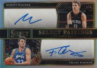 2023 Panini Select Select Pairings Signatures #SPGER Wagner/Wagner Basketball Card