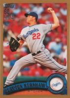 2011 Topps #275 Clayton Kershaw Gold Baseball Card