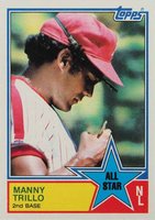 1983 Topps #398 Manny Trillo Baseball Card