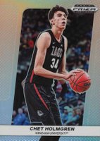 2022 Panini Prizm Draft Picks Flashback #FBCH Chet Holmgren Silver Prizm Basketball Card