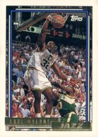 1992 Topps Gold #20 Karl Malone Basketball Card