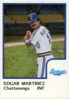 1986 Procards # Edgar Martinez Chattanooga Lookouts Baseball Card