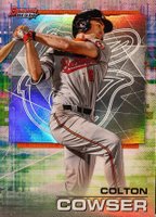 2021 Bowman's Best #32 Colton Cowser Refractor Baseball Card