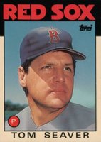 1986 Topps Traded Tiffany #101T Tom Seaver Baseball Card