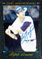 1993 Select Triple Crown #3 Carl Yastrzemski Baseball Card