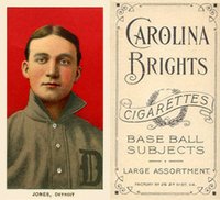 1909 White Borders Carolina Brights #239 Davy Jones Detroit Baseball Card