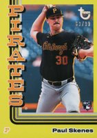 2024 Topps Brooklyn Collection #37 Paul Skenes Chartreuse Baseball Card