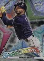 2022 Topps Chrome Logofractor Edition Future Stars #FS1 Wander Franco Baseball Card