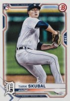 2021 Bowman #11 Tarik Skubal Baseball Card