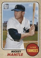 2021 Topps X Mickey Mantle Collection #38 Mickey Mantle Baseball Card