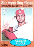 2011 Topps Heritage  #390 Albert Pujols Baseball Card