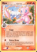 2007 Pokemon Pop Series 5 #3 Mew TCG Card