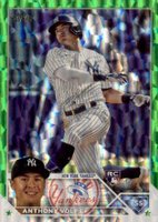 2023 Topps #460 Anthony Volpe Green Foil Baseball Card