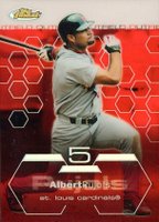 2003 Finest  #95 Albert Pujols Refractor Baseball Card