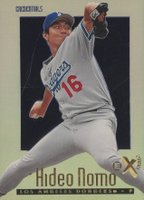1997 Skybox E-X2000 #81 Hideo Nomo Credentials Baseball Card
