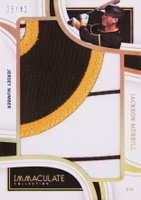 2023 Panini Immaculate Collection Jumbo Relics #JTLJMR Jackson Merrill Jersey Number Baseball Card