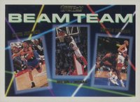 1992 Topps Beam Team Gold #3 Dennis Rodman/Kevin Johnson/Michael Jordan Basketball Card