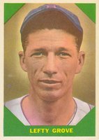 1960 Fleer Baseball Greats #60 Lefty Grove Baseball Card