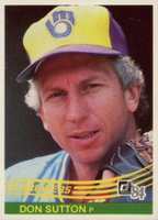 1984 Donruss #414 Don Sutton Baseball Card