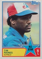 1983 Topps #403 Tim Raines Baseball Card