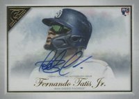 2019 Topps Gallery #56 Fernando Tatis Jr. Autograph Baseball Card