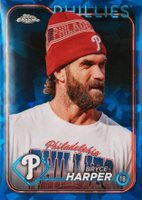 2024 Topps Chrome Sapphire #200 Bryce Harper SP Baseball Card